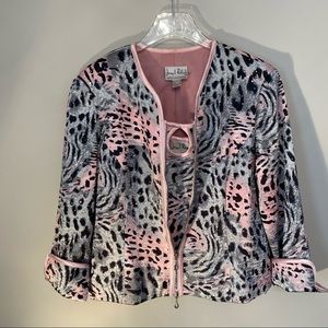 Ribkoff Jacket Sequins Pink and matching top